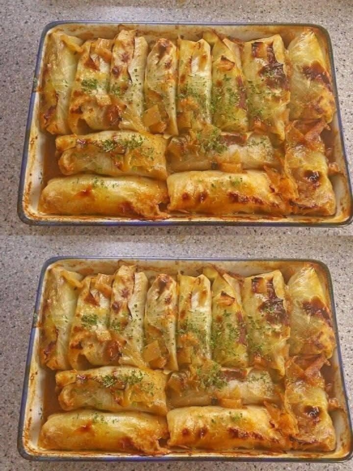 Stuffed cabbage rolls